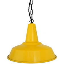 Home you can space the lights out along the kitchen ceiling to give you plenty of light. Vibrant Yellow Metal Kitchen Ceiling Pendant Light With A Long Drop