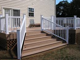 These are the basics of building deck stairs. Outside Stairs Handrails Novocom Top