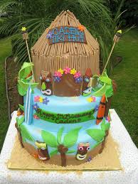 Birthday Bjs Themed Cake Options Tiki Hut Hawaiian Cake Luau Cakes Hawaiian Cake Hawaii Cake