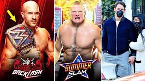 Brock lesnar returns at summerslam 2021, confronts roman reigns following main event. Finally Brock Lesnar Returns Summerslam 2021 Cesaro Winning Universal Title Backlash 2021 Winner Youtube