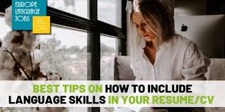 Sample biodata format better than 9 out of 10 other ones. Best Tips On How To Write Language Skills In Resume Cv