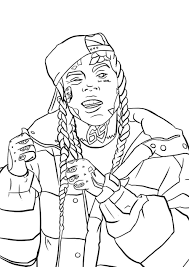 Nba youngboy nle choppa drawing. How To Draw 6ix9ine For Android Apk Download