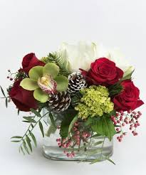 Pin By Tracey M Mason Uk On Christmas Christmas Flower Arrangements Christmas Floral Arrangements Winter Flower Arrangements