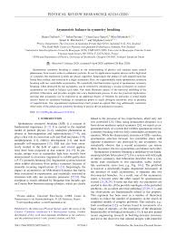 For some people, however, the degree of asymmetry is particularly pronounced as a result of their jaw alignment or crooked teeth. Pdf Asymmetric Balance In Symmetry Breaking