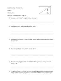 Kuiz bahasa melayu 2011 by aleyana kie 2792 views. Kuiz Sejarah Tingkatan 1