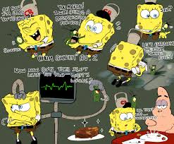 The chum bucket usually barely has any customers due to plankton's disgusting food and because the krusty krab is much better than his failing restaurant. More Chum Bucket Au Spongebob Squarepants Know Your Meme