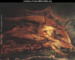 The Great Red Dragon And The Woman Clothed In Sun Analysis Elohim Creating Adam William Blake Www William Blake Org William Blake Famous Watercolor Artists Watercolor Artists