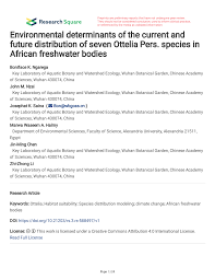 Image result for Ottelia kunenensis