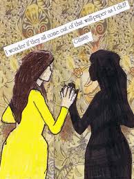 Sometimes I Think There Are A Great Many Women Behind And Sometimes Only One And She Crawls Around Fast And He Yellow Wallpaper Wallpaper Project Wallpaper