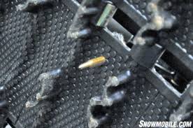 Track Studding The Right Way Snowmobile Com