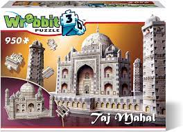 Construye el taj mahal de agra, india, con el puzzle 3d de national geographic de 87 piezas. Amazon Com Wrebbit 3d Taj Mahal 3d Jigsaw Puzzle 950 Piezas Juguetes Y Juegos