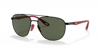 Maximum glare reduction for optimal vision in bright conditions. Ray Ban Rb3659m Scuderia Ferrari Collection 57 Green Black Sunglasses Sunglass Hut Usa