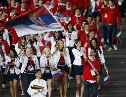 Basketball at the 2020 summer olympics in tokyo, japan is being held from 24 july to 8 august 2021. Serbian Olympic Team With Novak Djokovic Carrying The Flag Olympic Games Olympics Olympic Team