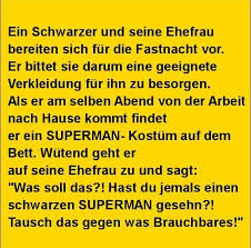 Ich habe letztens so eine app entdeckt, per zufall, wo man. 20 Lustige Witze Zum Totlachen Kostenlos Ein Schwarzer Und Seine Ehefrau Bereiten Sich Fur Fastnacht Vor For 20 Lustige Witze Zum Totlachen Kostenlos Lustige