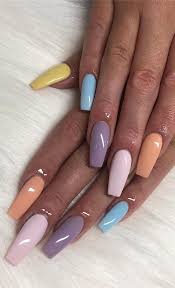 (after all, it has coffin in the name, for crying out loud.) but when you see how lively and cute coffin acrylic nails can be, you'll remember that you can't always judge a book by its cover — or a beauty treatment by its name. Fun Cute And Bright Summer Nail Ideas Archziner Com