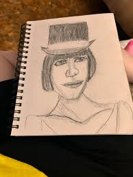 As a challenge for myself going to do a portrait everyday for January. I  have always loved portraits but find I dont draw much anymore so havent  made much improvement