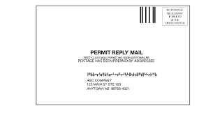 Shows The Placement Of Letter Size Keyline Information Usps