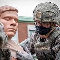 New Jersey Army National Guard Soldiers perform medical