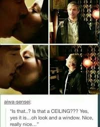 Sherlock Memes Sherlock Funny Sherlock Kiss Sherlock Bbc