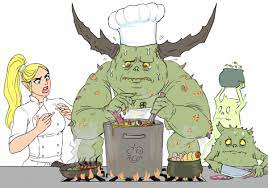 Cooking with Nurgle and Isha by Flick : r/ImaginaryWarhammer