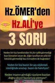 Hz Omer In Hz Ali Ye Sordugu 3 Soru Mutlulukrehberi Islam