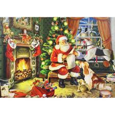 Maybe you would like to learn more about one of these? Santa Claus By The Fireplace 500 Piece Jigsaw Puzzle The Works
