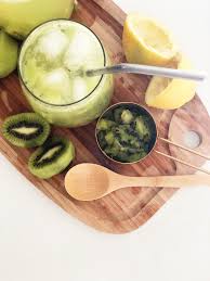 My favourite part of this drink was the slush. My Oh My Muddled Kiwi Summer Cocktail Nourish Through Movement