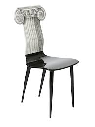 fornasetti ionic column chair farfetch greek columns fornasetti chair