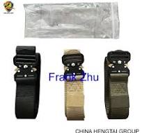 Ceinture en sangle PP de l'armée chinoise verte de Malaisie