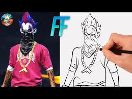 Free fire is a multiplayer mobile battle game published and developed by garena studios. How To Draw Free Fire Characters Joker Herunterladen
