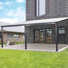 Traditional car shelters and car ports. Kingston Lean To Carport Patio Cover Garden Street