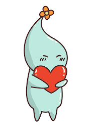 Abbibo Chan Love Sticker By Ripley Mauafua In 2020 Love Stickers Stickers Kawaii