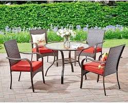 5piece Modern Dining Breakfast Metal Set Square Style Patio Home Furniture Black Dealstoday Patio Dining Set Outdoor Wicker Chairs Outdoor Dining Set