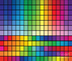 Graphic Design Color Palette Chart