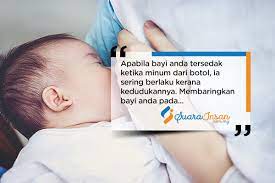 Ini akan menyusahkan bayi menelan dan meningkatkan risiko bayi tersedak. Cara Berkesan Elakkan Bayi Tersedak Susu Ketika Menyusu