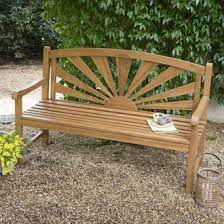 banc de jardin 3 places en teck 150cm kipas greenpath sadovye skamejki sadovye idei originalnye derevyannye izdeliya