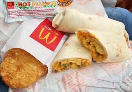 Mcdonald S Breakfast Burrito And Hash Browns This Is The Only Reason I Like Mcdonald S Anymore Wish They Served T Food Mcdonalds Breakfast Breakfast Burritos