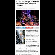 Siriusxm Present The Coffee House Tour With Jd The Straight Shot At The Troubadour Jdandthestraightshot Coffeehousetour Siriusxm Troubadour Westholly In 2020