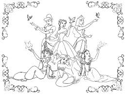 Disney princess is a very popular media franchise that is owned and marketed by the walt disney company. Jasmine Sleeping Beauty Disney Princess Coloring Pages Novocom Top