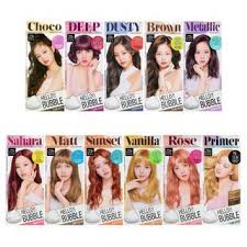 Enjoy vivid colors that last even longer. Miseenscene Hello Bubble Foam Color Blackpink Limited Edition 12 Colors Yesstyle