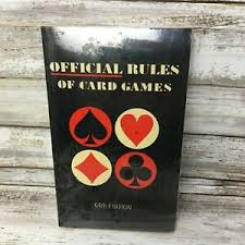 We have comprehensive rules for some of the world's most popular card games, and the list continues to grow. Official Rules Of Card Games 64th Edition Paperback Sealed With Bicycle Cards Ebay