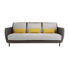 Werken bij seats and sofas. Ella Sofas 3 Seat Sofa Mouse Grey Fabric Habitat