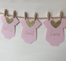 This is a great way to host a celebration away from home and in the most private and intimate way. Paper Baby Shower Decor Baby Shower Decorations Onesie Place Cards Baby Shower Seating Baby Shower Place Cards Onesie Clothesline Place Cards Invitations Announcements