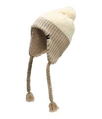 Women S Purrl Stitch Earflap Beanie The North Face