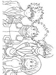 All of these printable coloring sheets for kids are free of charge, you can download then print out and make your. My Hero Academia Coloring Pages Free Printable My Hero Academia Coloring Pages
