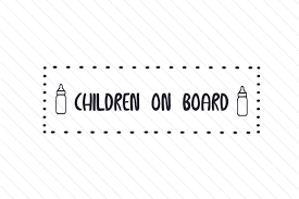 Download Children On Board Svg Cut File By Creative Fabrica Crafts Creative Fabrica