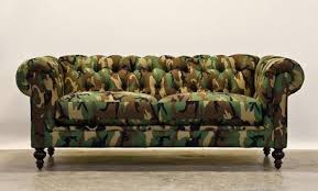Style Cool Ture Camouflage Chesterfield Couch By Cococo Home Camo Furniture Chesterfield Couch Chesterfield