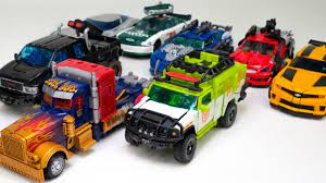 Choose from contactless same day delivery, drive up and more. Transformers 3 Dotm Autobots Optimus Prime Bumblebee Rachet Ironhide Sideswipe Vehicle Robot Car Toy Youtube