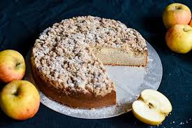Viele menschen verbinden mit ihm kindheitserinnerungen und ein warmes heimatgefühl. Apfel Buchweizen Kuchen