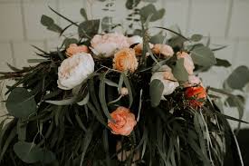 To hold it all together, a flowing silk ribbon was added for a personalized touch. Boho Outdoor Georgia Wedding